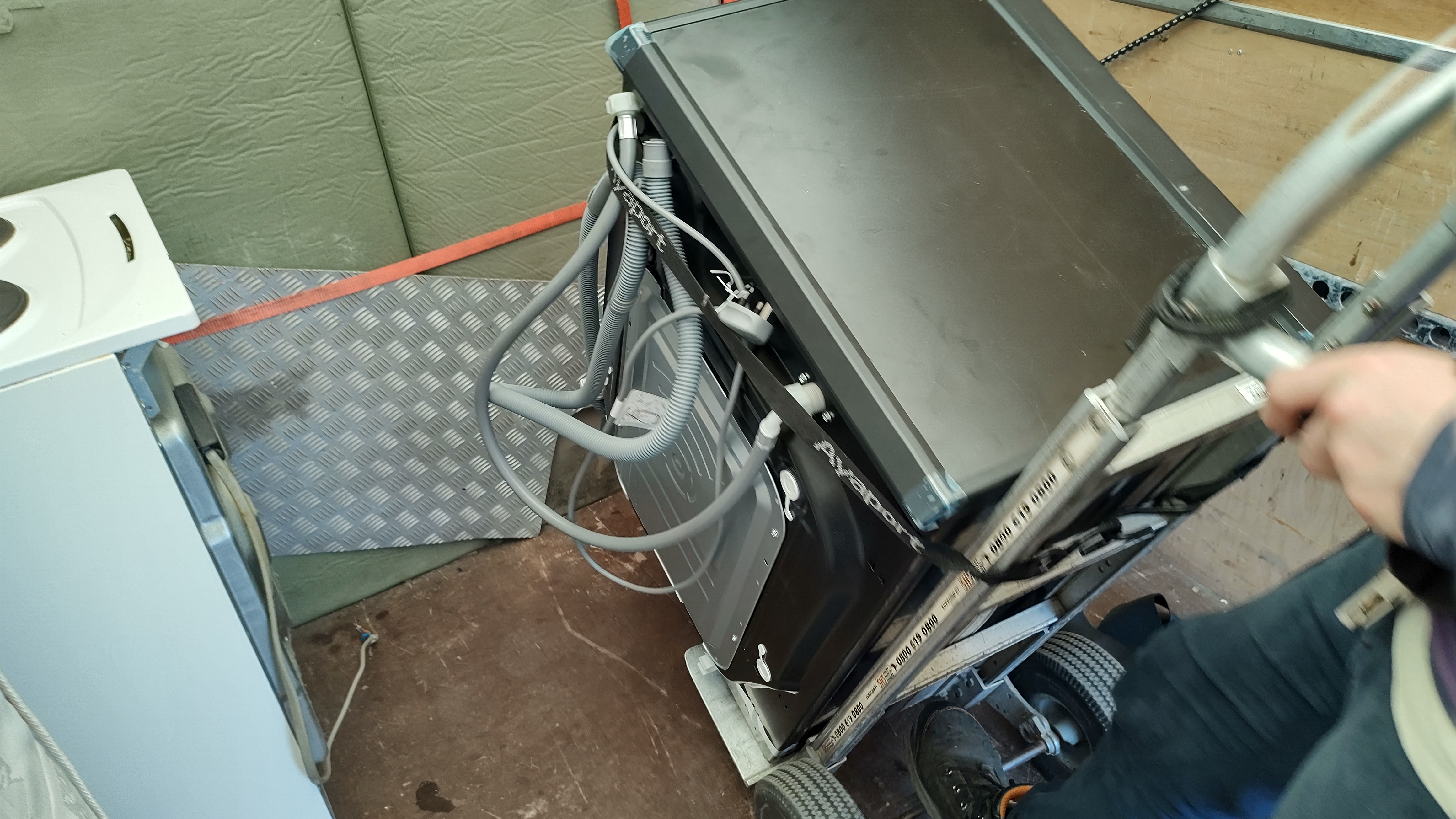 Appliance moving equipment